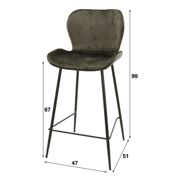 Tabouret Velluto