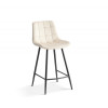 Tabouret Lotus velours