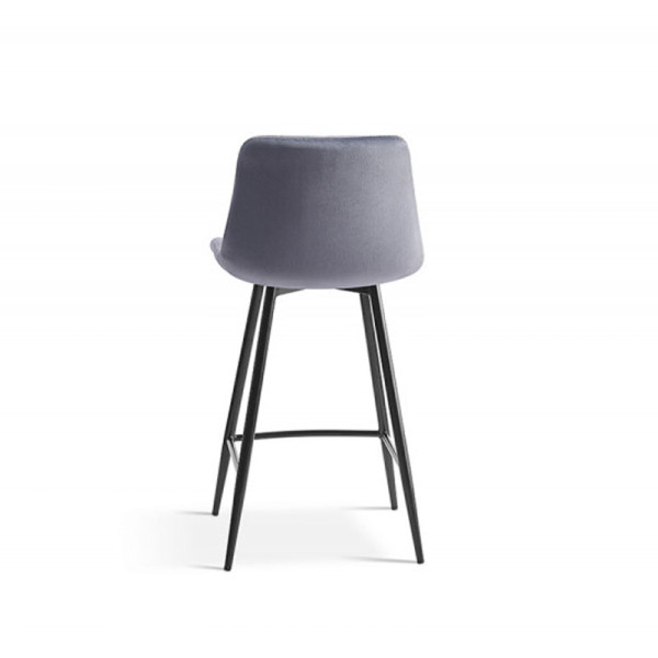 Tabouret Lotus velours