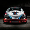 Impression sur verre Porsche Martini ou tricolore