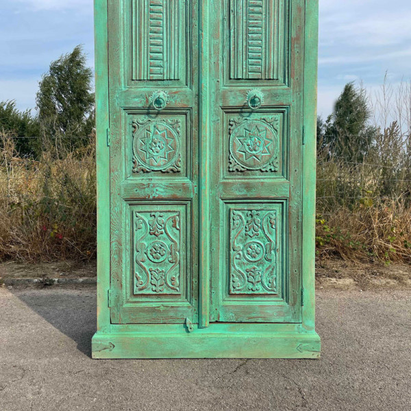 Armoire indienne verte (vendu)