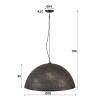 Lustre Calado cloche