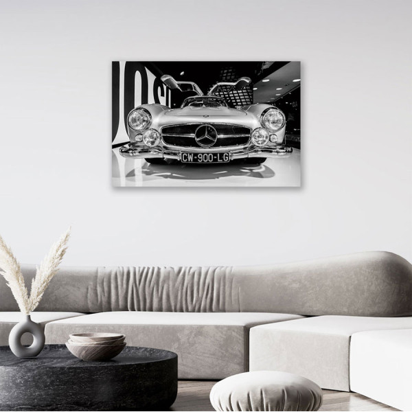 Impression sur verre Mercedes 300SL