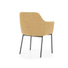 Fauteuil de table Paul en tissu