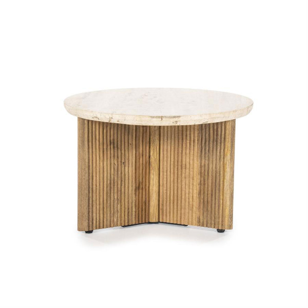 Table basse Sara travertin