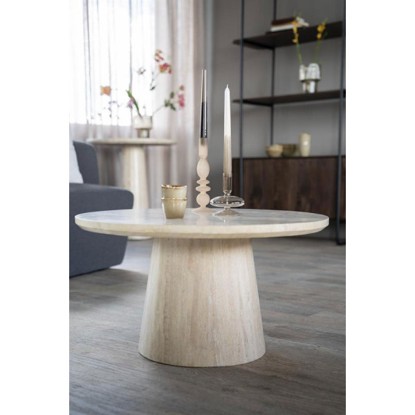 Table basse Aime travertin