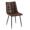 Chaise Lucille aspect cuir