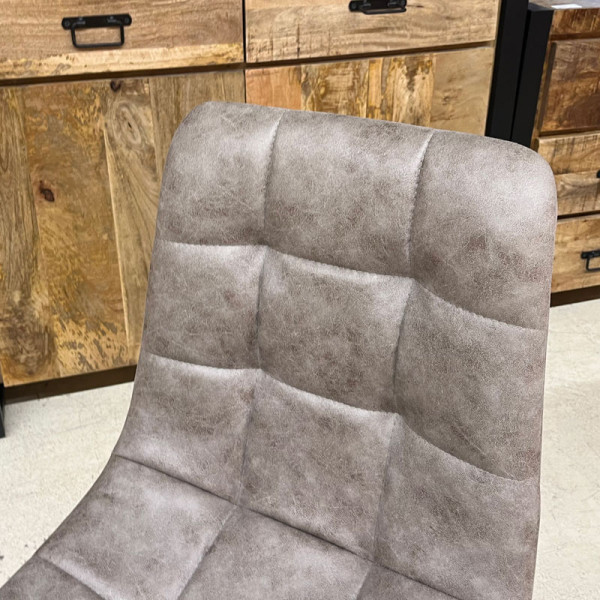 Chaise Lucio microfibre